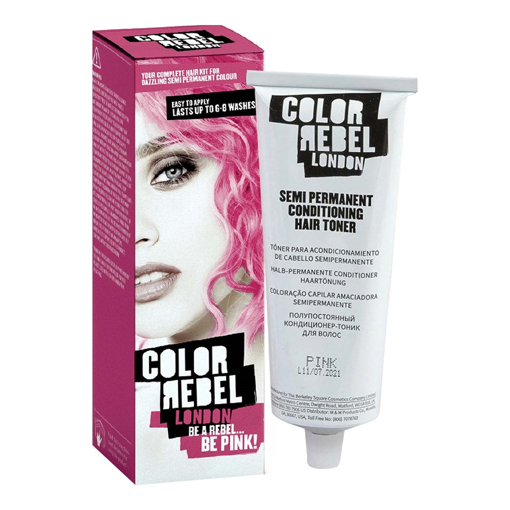 COLOR REBEL LONDON Semi Permanent Hair Toner Pink