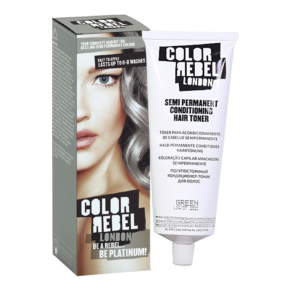 COLOR REBEL LONDON Semi Permanent Hair Toner Platinum