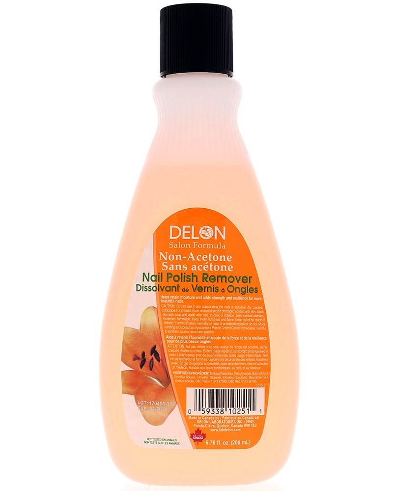 DELON LOVU Nail Polish Remover Non-Acetone