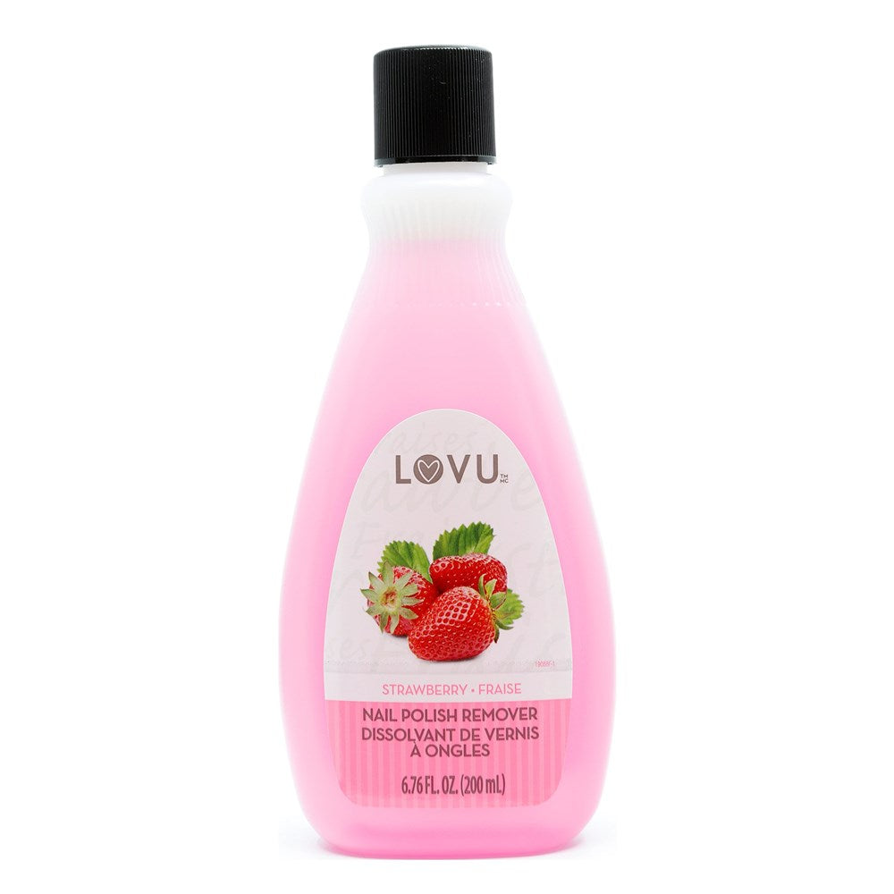 DELON LOVU Nail Polish Remover Strawberry