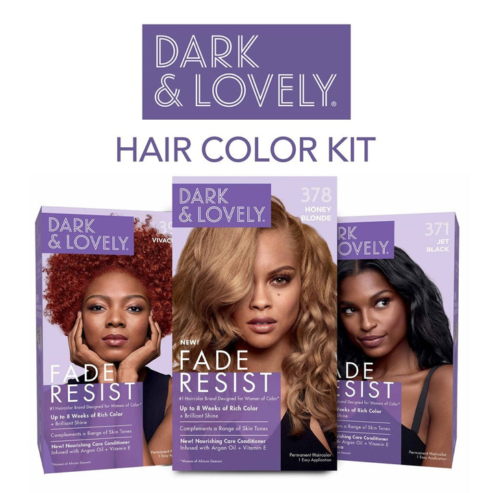 DARK & LOVELY Fade Resist Hair Color Kit