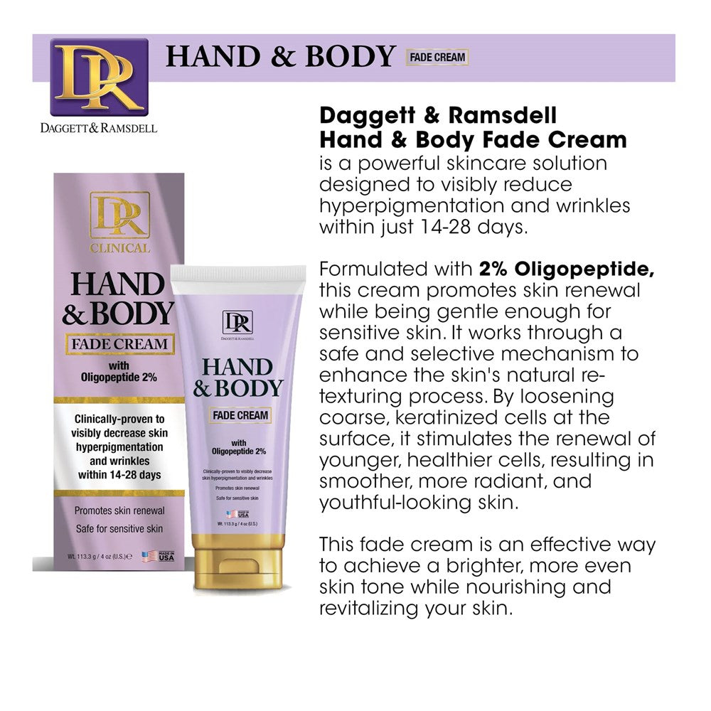 DAGGETT & RAMSDELL Hand & Body Cream (4oz)