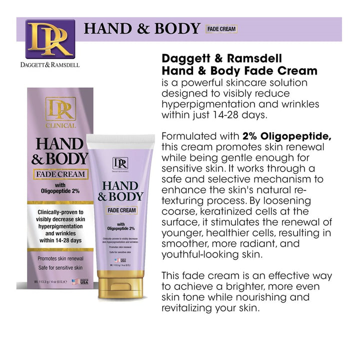 DAGGETT & RAMSDELL Hand & Body Cream (4oz)