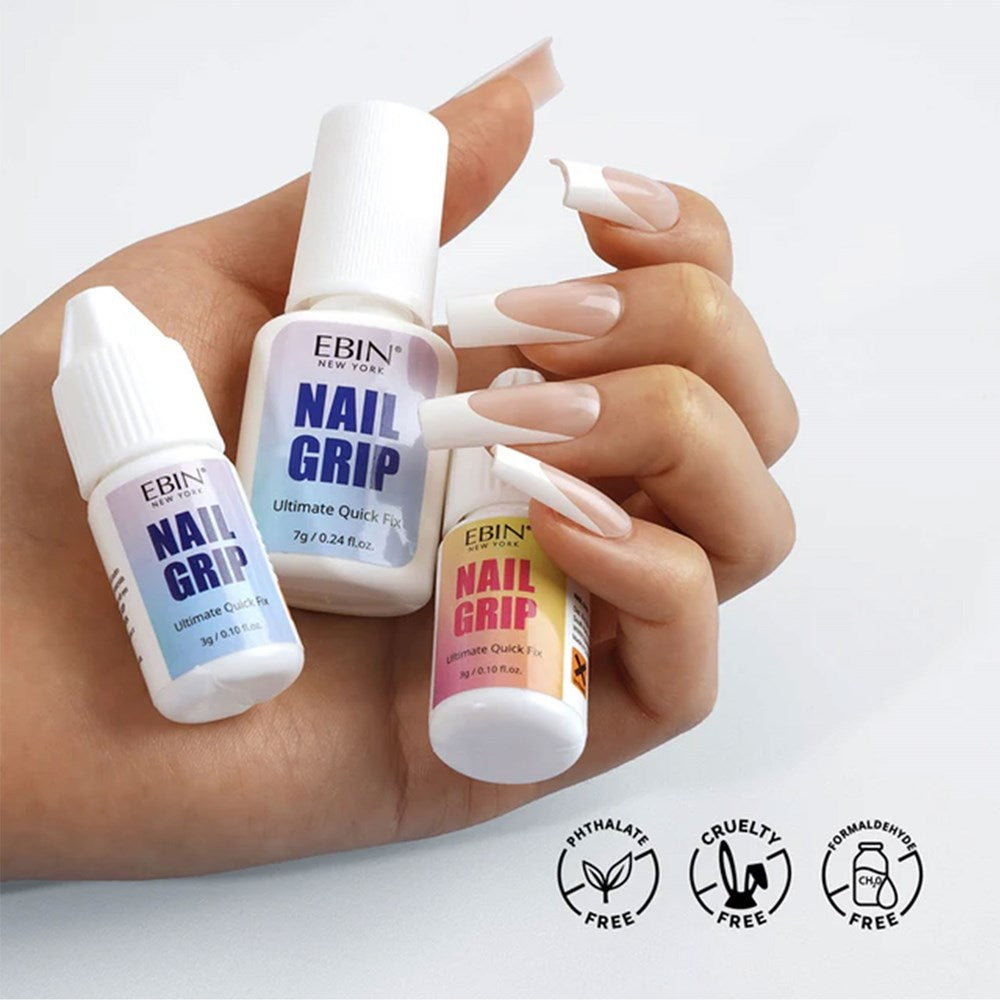 EBIN Nail Grip Bond Brush On (0.24oz)