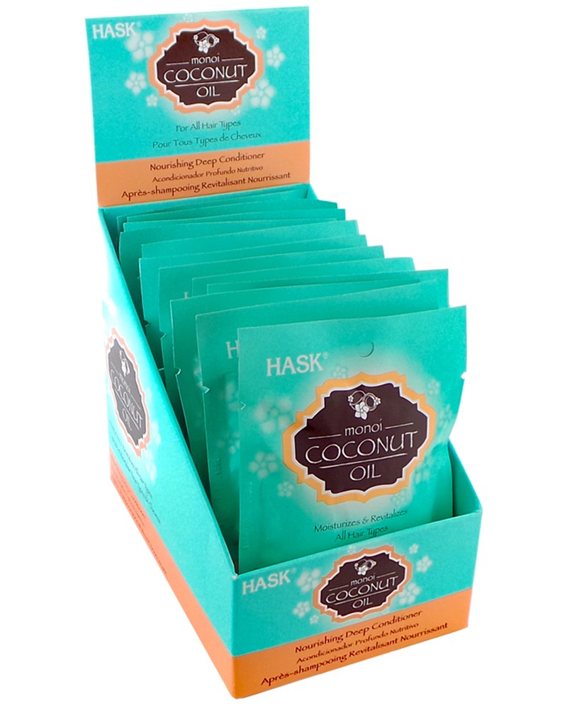 HASK Monoi Coconut Oil Nourishing Deep Conditioner Packet