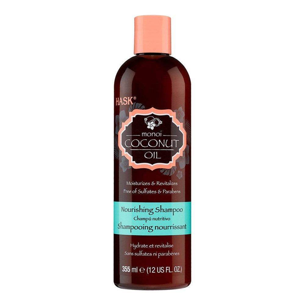 HASK Monoi Coconut Oil Nourishing Shampoo (12oz)