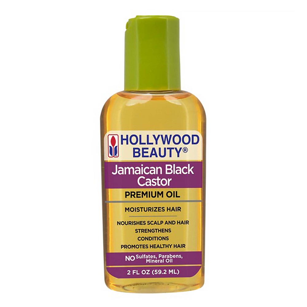 HOLLYWOOD BEAUTY Jamaican Black Castor Oil (2oz)