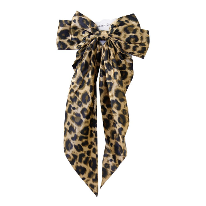 KIM & C Satin Long Tail Hair Bow