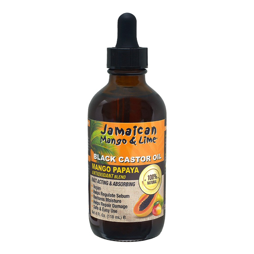 JAMAICAN MANGO & LIME Black Castor Oil [Mango Papaya]