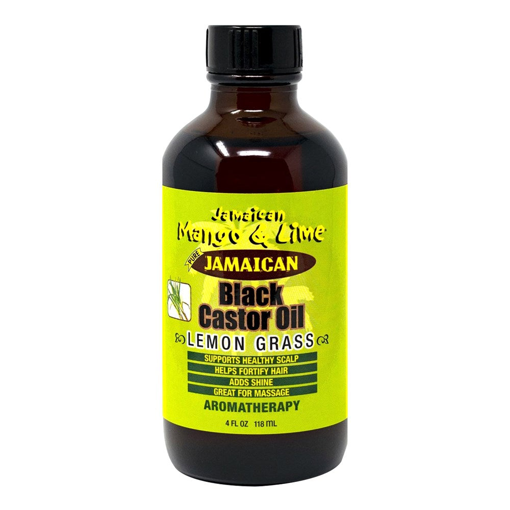 JAMAICAN MANGO & LIME Black Castor Oil [Lemon Grass]