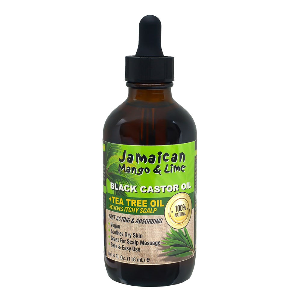 JAMAICAN MANGO & LIME Black Castor Oil [Tea Tree]