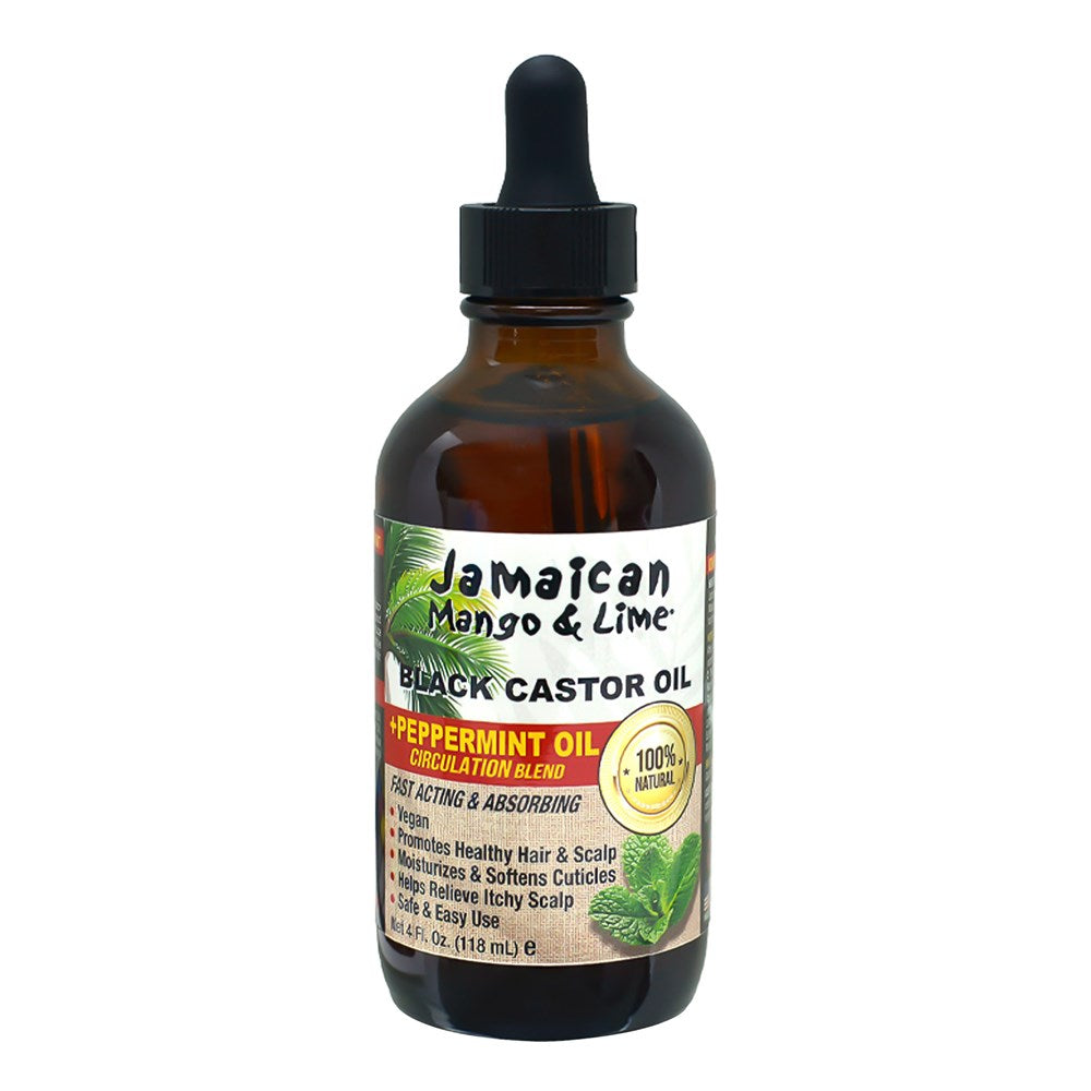 JAMAICAN MANGO & LIME Black Castor Oil [Peppermint]