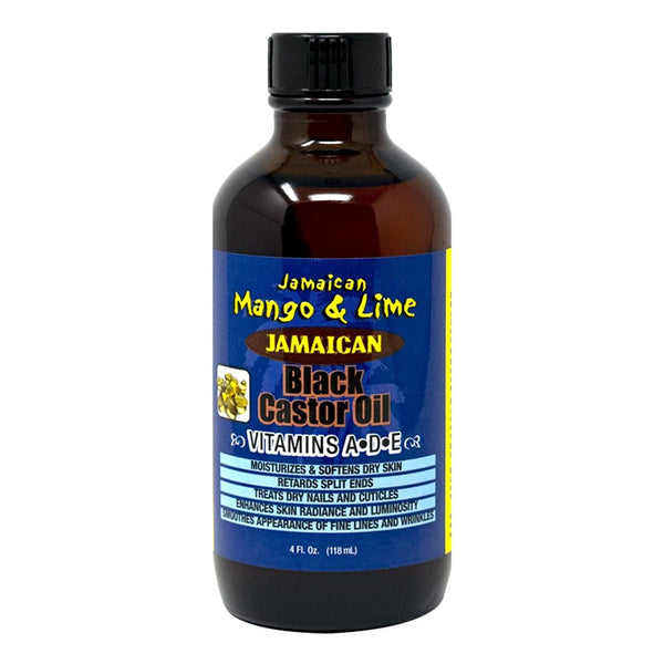 JAMAICAN MANGO & LIME Black Castor Oil [Vitamins A D E]