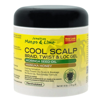 JAMAICAN MANGO & LIME Cool Scalp Braid, Twist & Lock Gel