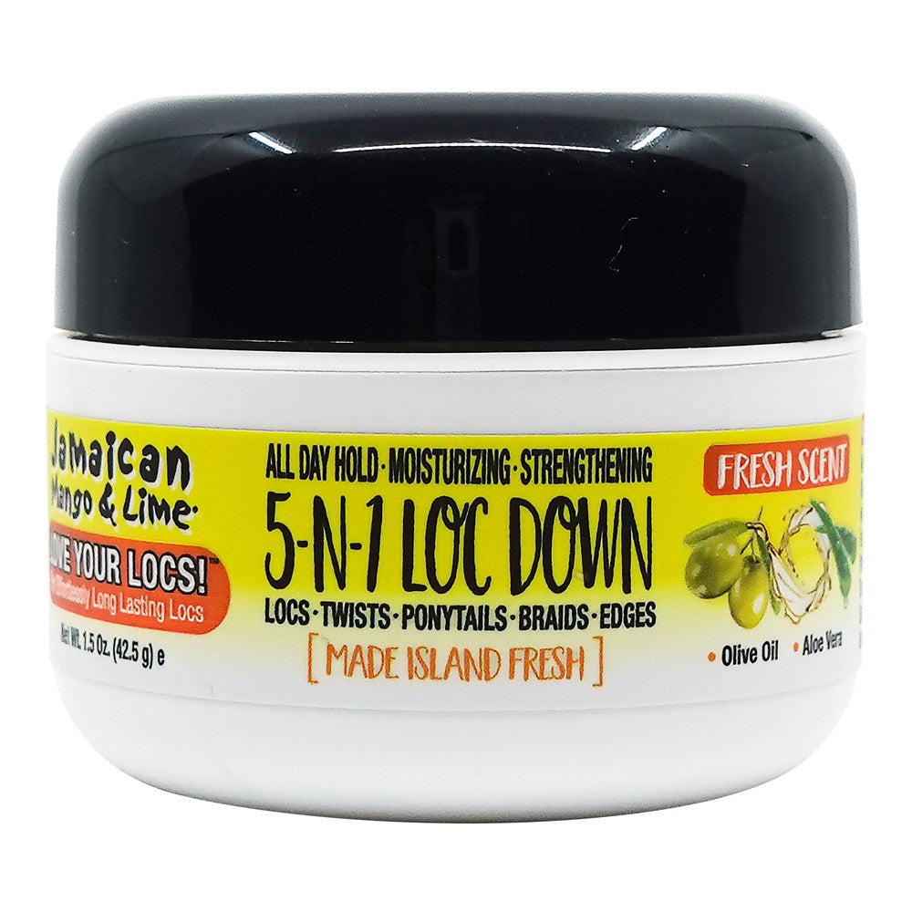 JAMAICAN MANGO & LIME 5 In 1 Loc Down Mega Firm Holding Gel