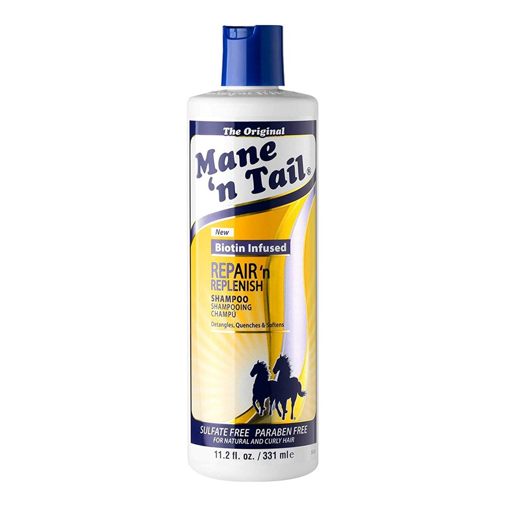 MANE 'N TAIL Biotin Infused Repair 'n Replenish Shampoo (11.2oz)