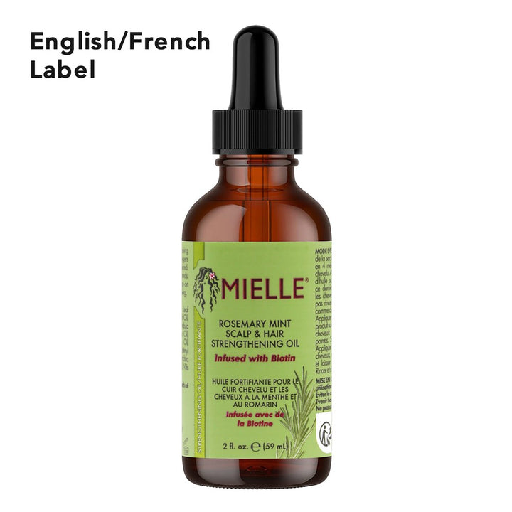 MIELLE Rosemary Mint Scalp & Hair Strengthening Oil (2oz)