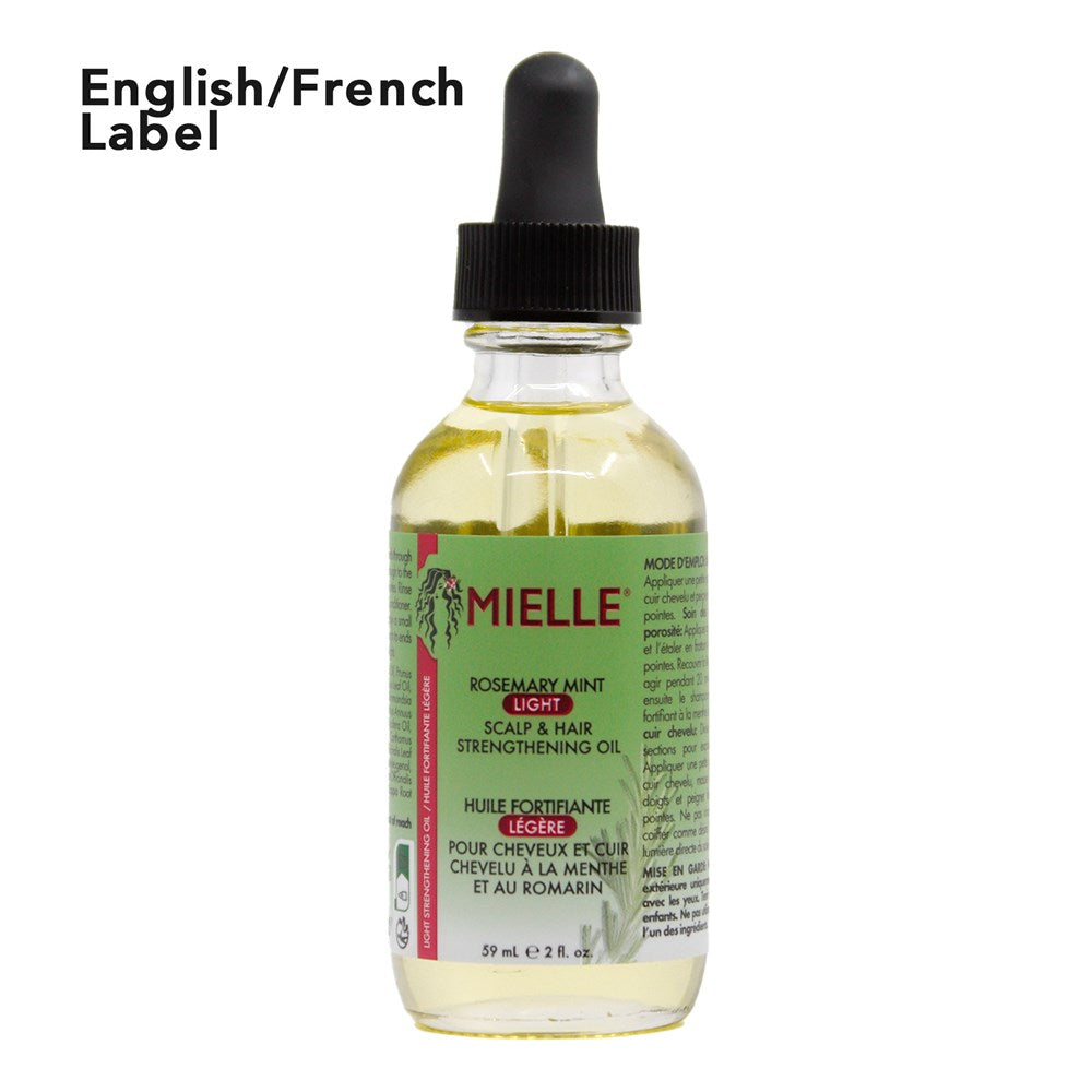 MIELLE Rosemary Mint Scalp & Hair Strengthening Oil (2oz)