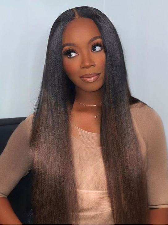 👑 Milan – The 2-in-1 Yaki Straight Wig (Sleek or Flipped, You Decide!)