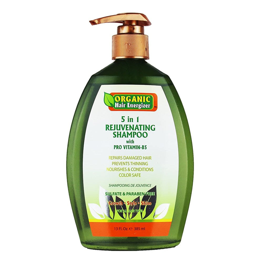 ORGANIC HAIR ENERGIZER 5 IN 1 Rejuvenating Shampoo (13oz)