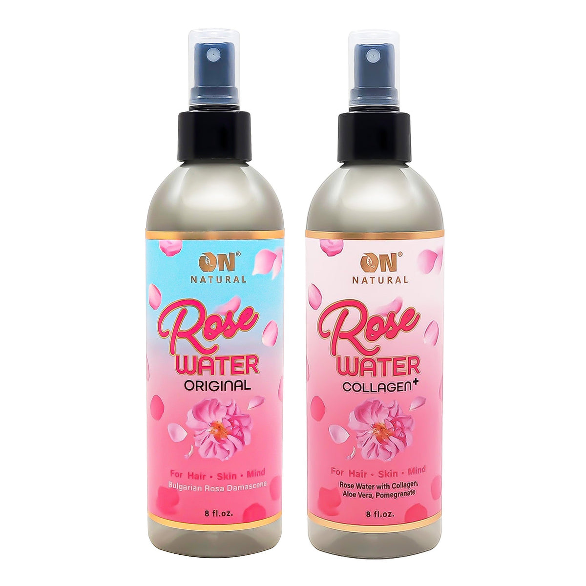 ON NATURAL Rose Water (8oz)