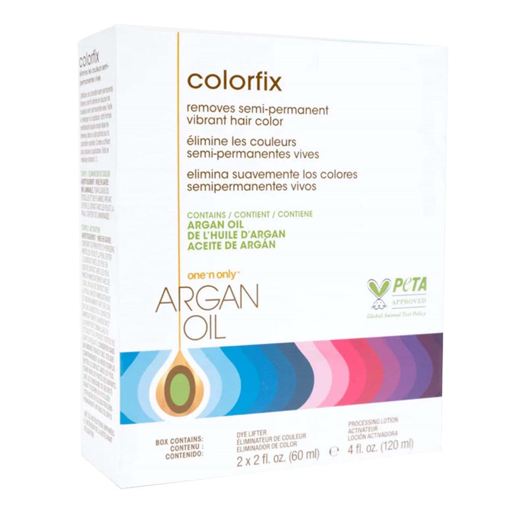 ONE 'N ONLY Colorfix Argan Oil Semi Permanent Vibrant Hair Color Remover