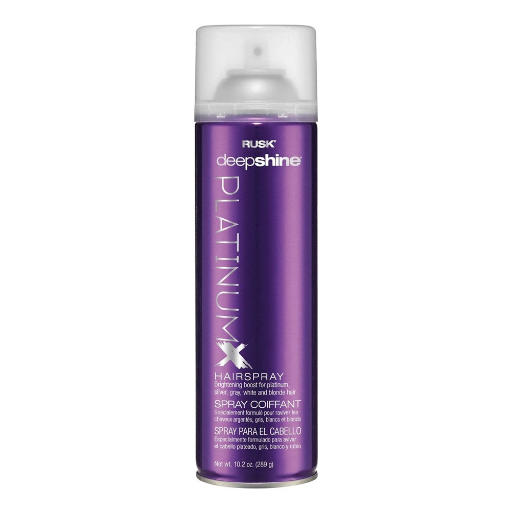 RUSK Deep Shine Color PLATINUMX Hair Spray (10.2oz)