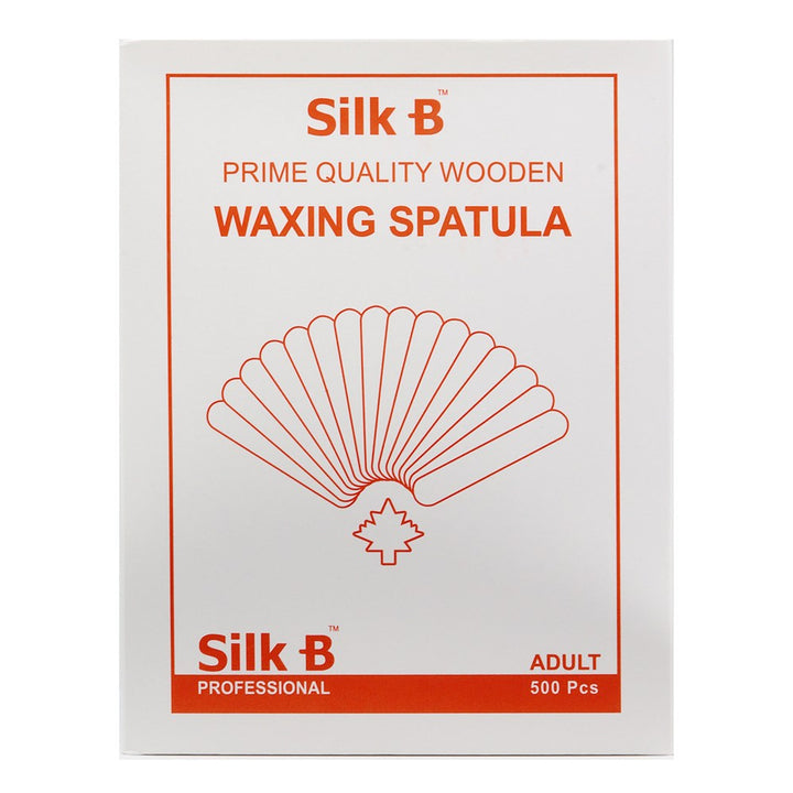 SILK B PROFESSIONAL Prime Quality Wooden Waxing Spatula