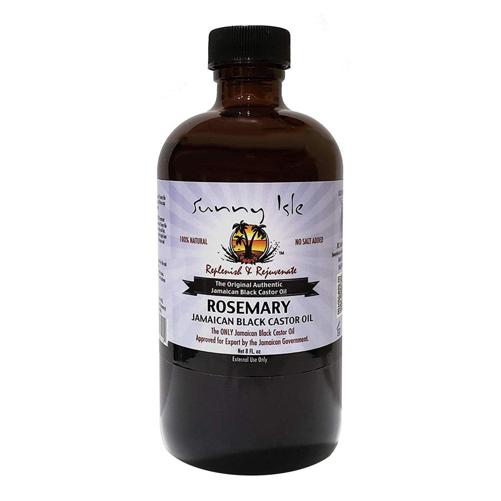 SUNNY ISLE Jamaican Black Castor Oil [Rosemary] (8oz)