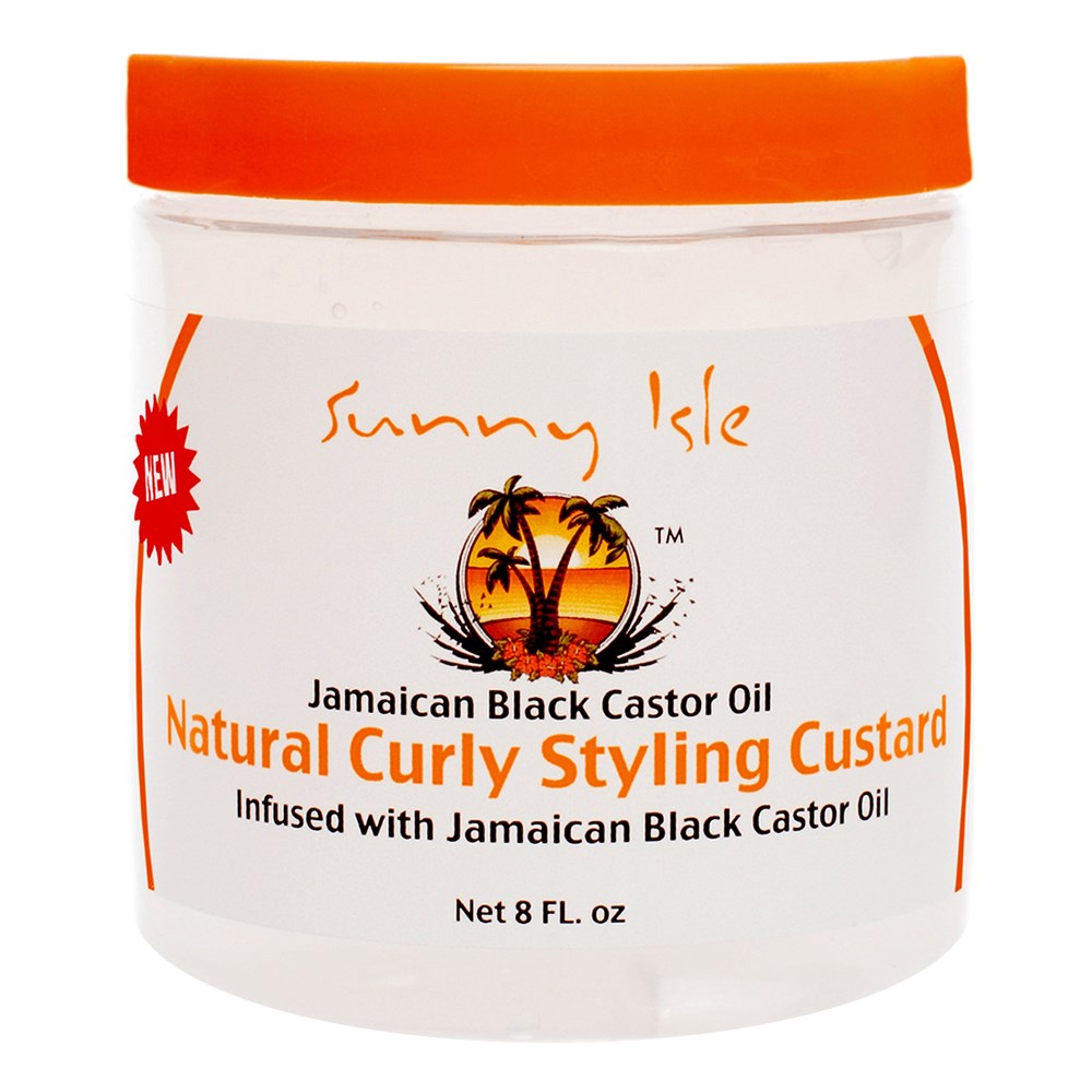 SUNNY ISLE Jamaican Black Castor Oil Natural Curly Styling Custard