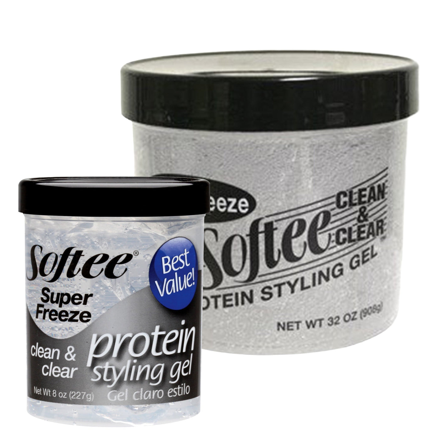 SOFTEE Super Freeze Protein Styling Gel [Clear]