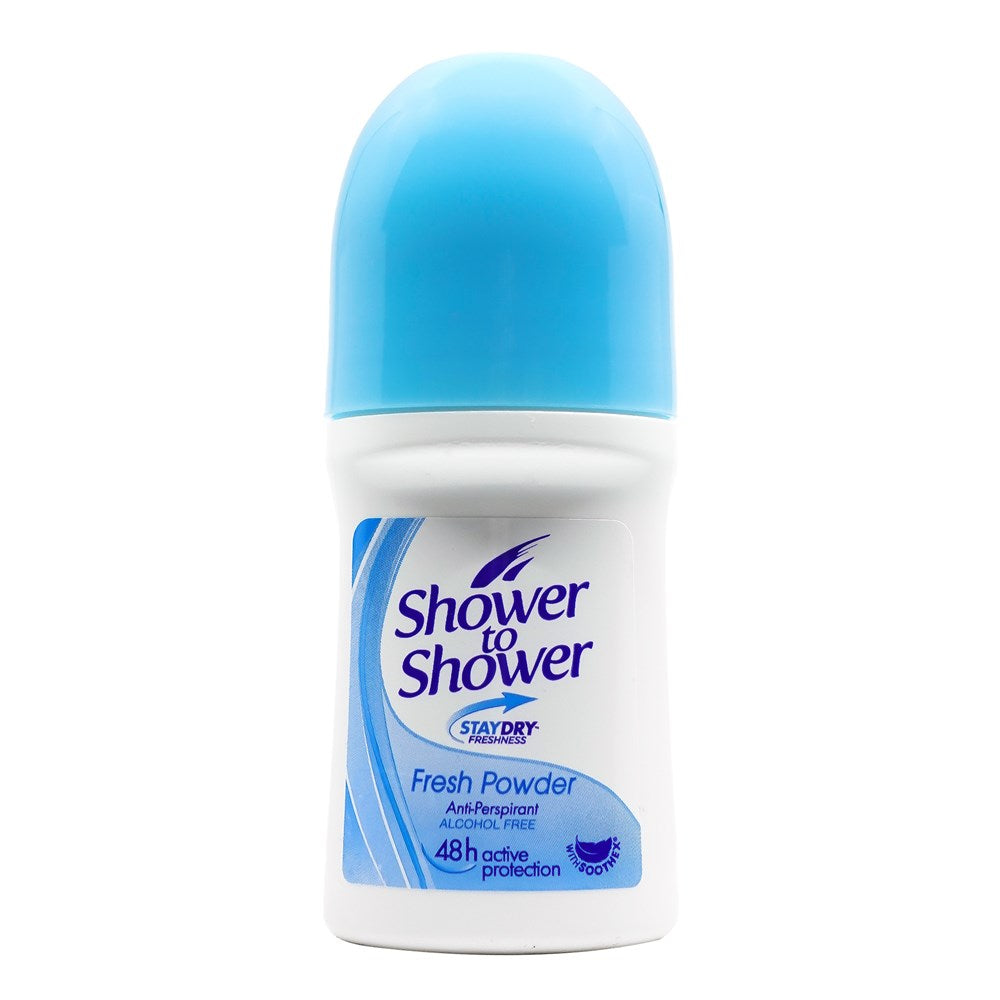 Shower to Shower Women Roll On Deodorants (50ml/1.69oz)