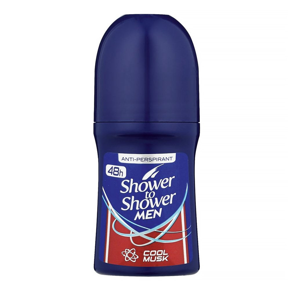 Shower to Shower Mens Roll On Deodorants (50ml/1.69oz)