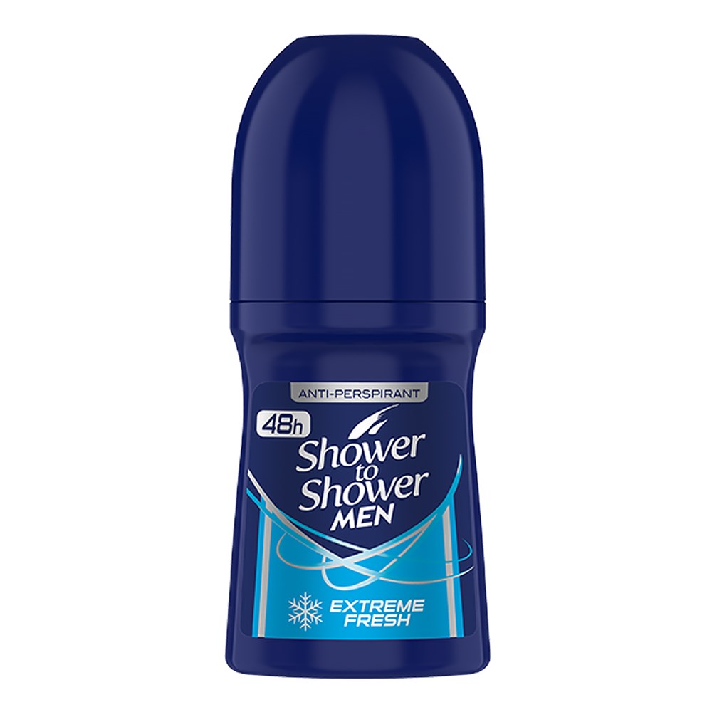 Shower to Shower Mens Roll On Deodorants (50ml/1.69oz)