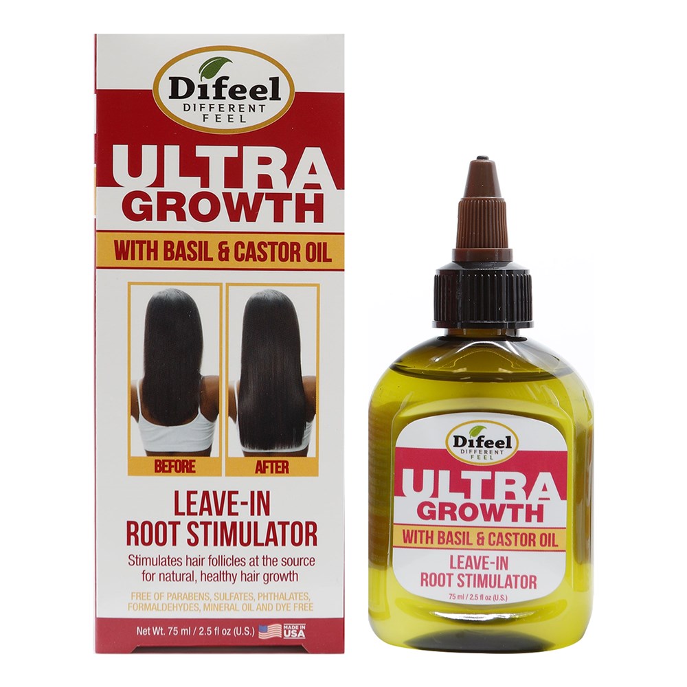 SUNFLOWER Difeel Ultra Growth Basil & Castor Oil Leave In Root Stimulator