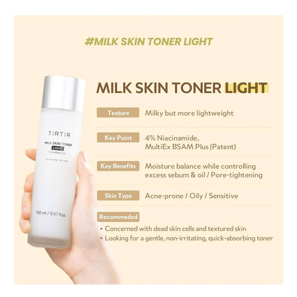 TIRTIR Milk Skin Toner Light