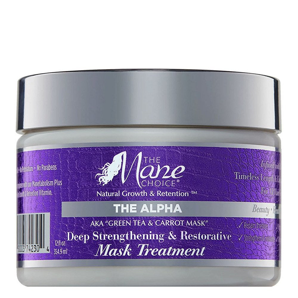 THE MANE CHOICE Green Tea & Carrot Deep Strengthening & Restore Mask Treatment