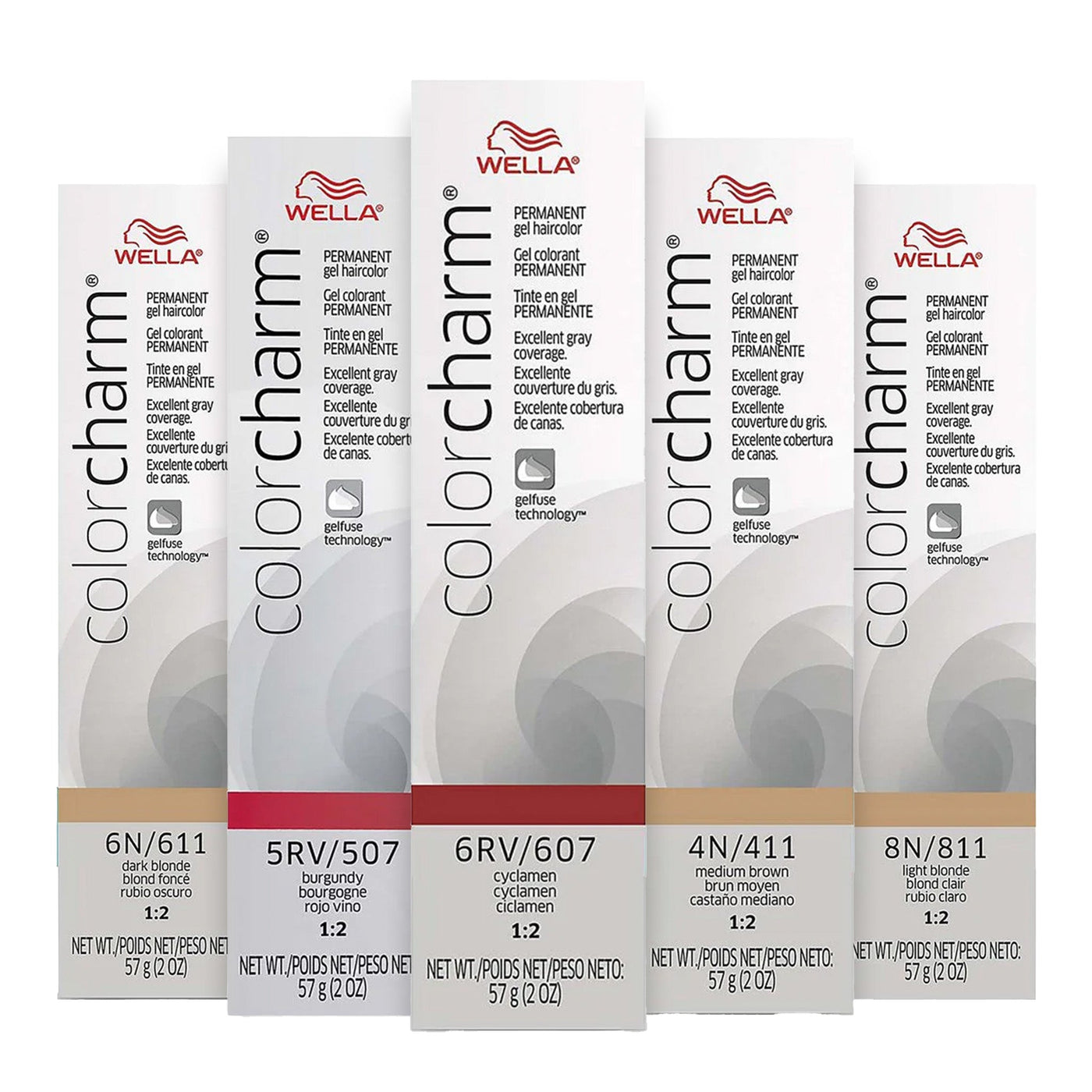 WELLA Color Charm Permanent Hair Color Gel Tube