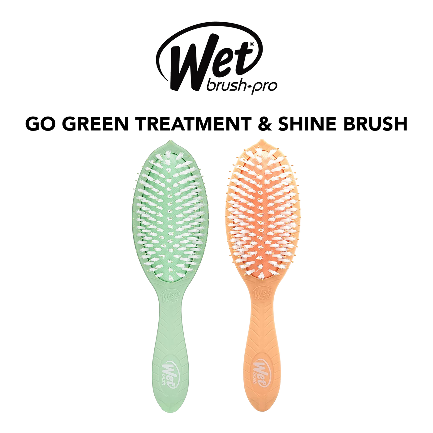 WET BRUSH GO GREEN Treatment & Shine Brush