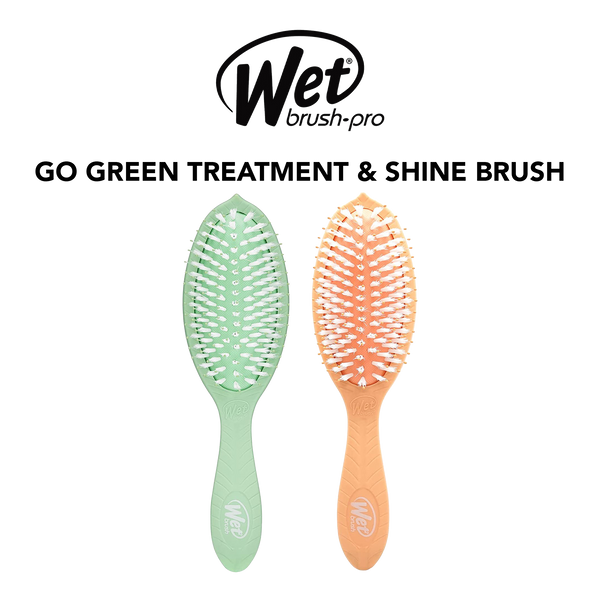 WET BRUSH GO GREEN Treatment & Shine Brush