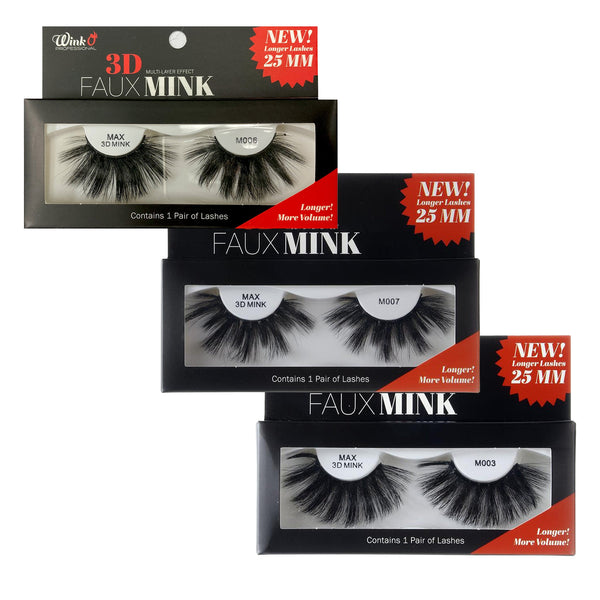 WINK O 25mm 3D Faux Mink Eyelash