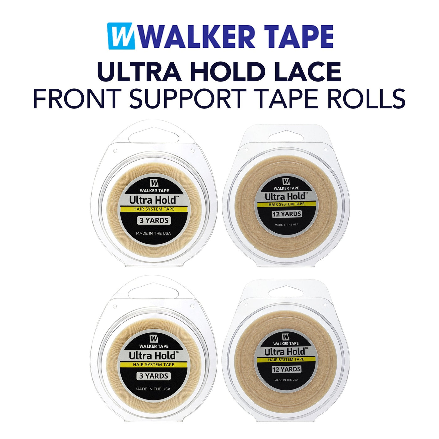 WALKER TAPE Ultra Hold Tape Rolls