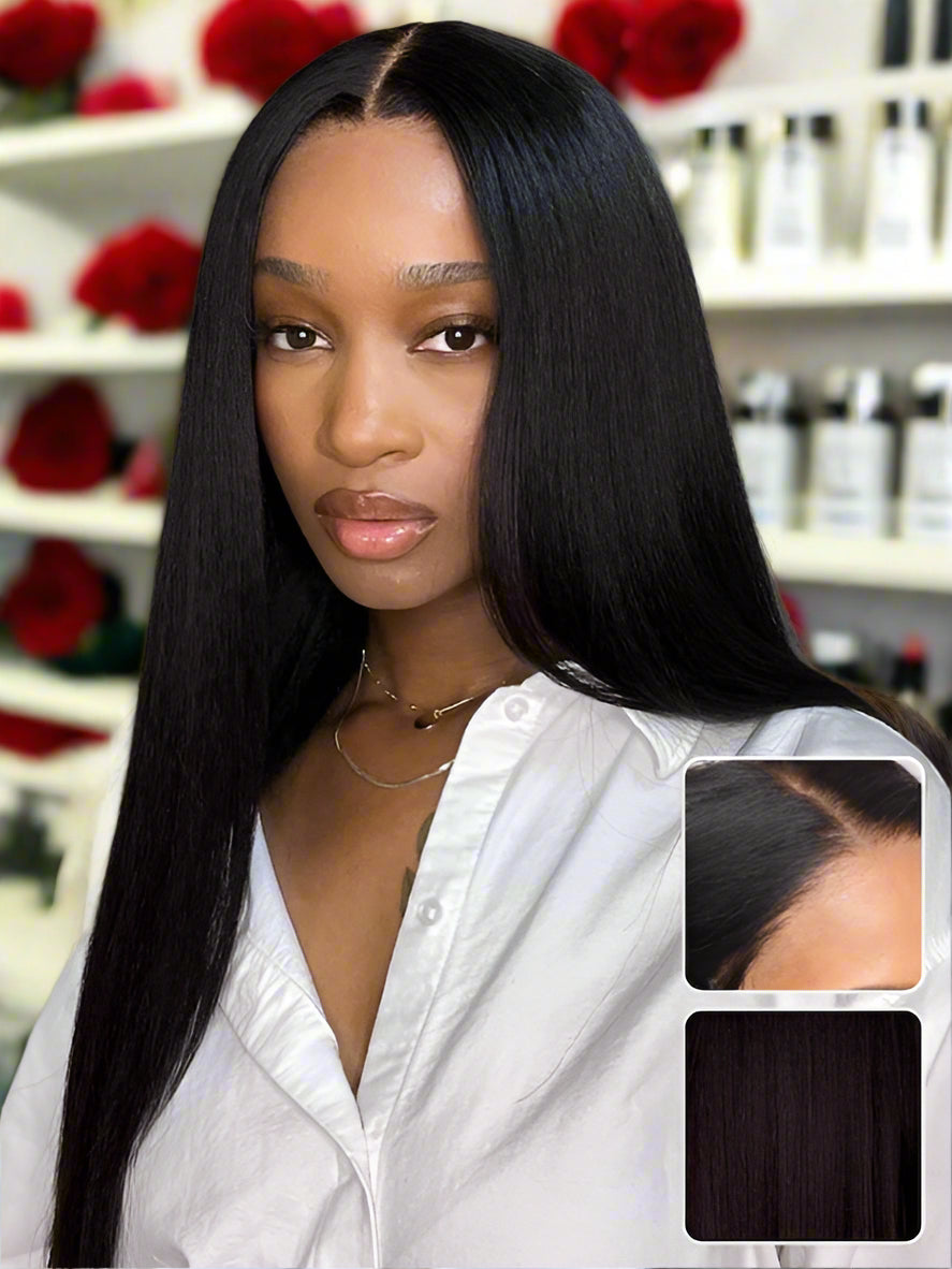 🔥 Yara – The Silk Press Look Without the Heat (Glueless & Pre-Bleached!)