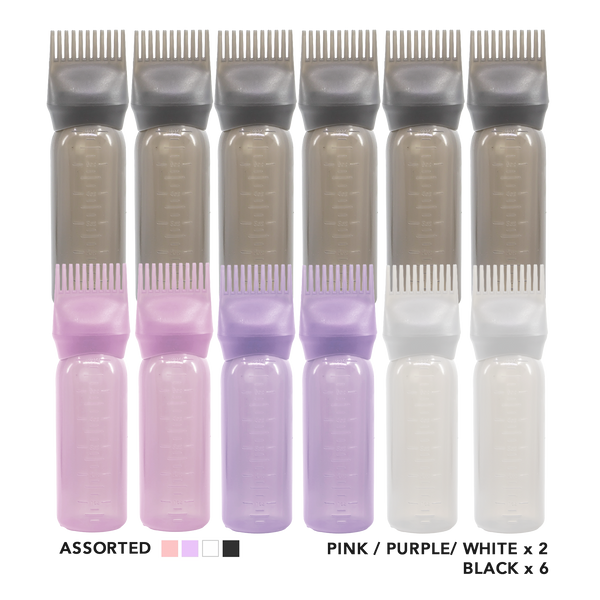 Kim & C Root Comb Application Bottle [160ml X 12] - Assorted