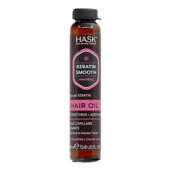 HASK Keratin Protein Smoothing Hair Oil Vial (18ml)
