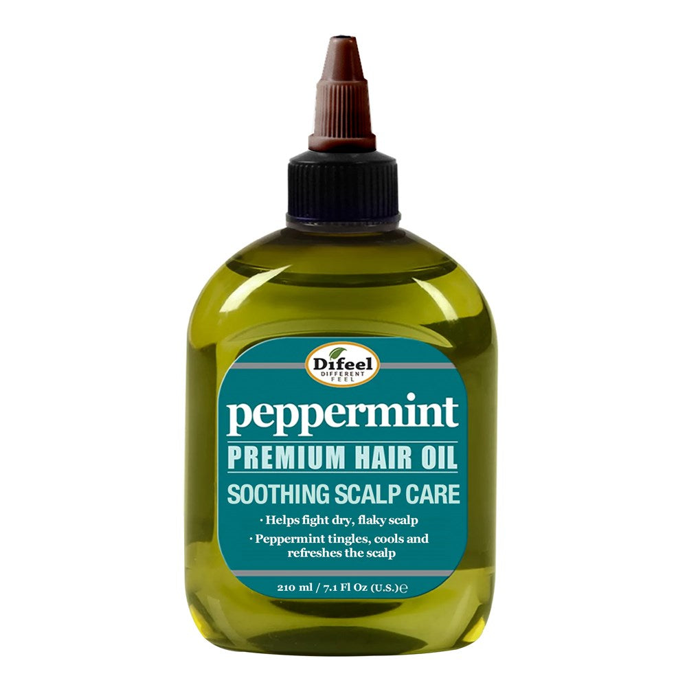 Difeel(Sunflower) Peppermint Soothing Scalp Care Hair Oil (7.1oz)