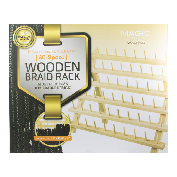 MAGIC COLLECTION Braiding Hair Rack 60 Spool