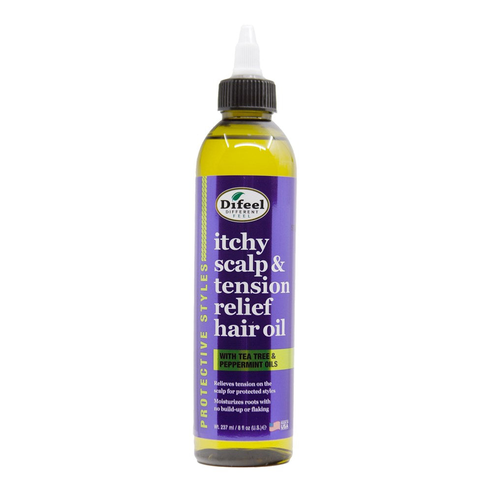 Difeel(Sunflower) Itchy Scalp & Tension Relief Hair Oil (8oz)