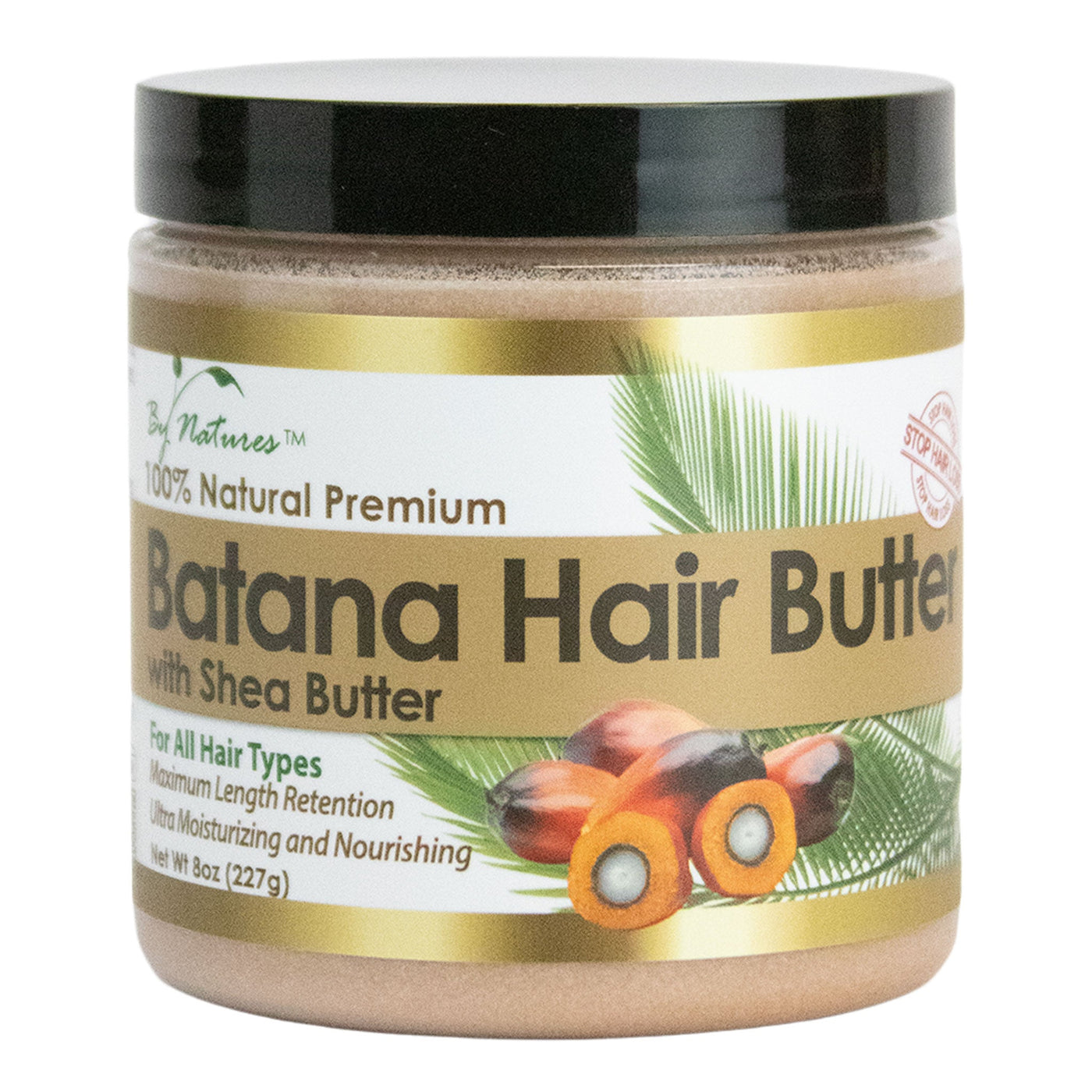 BY NATURES Batana Hair Butter (8oz)