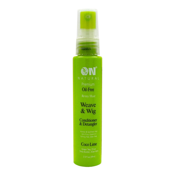 ON NATURAL Weave & Wig Conditioner & Detangler - Coco Lime (2oz)